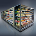 Холодильная горка Давос ВС 64.105L-2200F (торец)