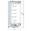 Холодильная горка Лаура ВС 22L-3750Ф