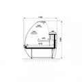 Холодильная витрина Умбриэль-Классик ВС 19-260-5 (встроенный холод)